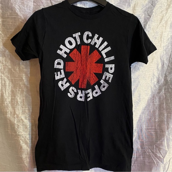 Red Hot Chili Peppers Bravado brand SZ S GUC tee slim fit distressed 100% cotton - Picture 5 of 6